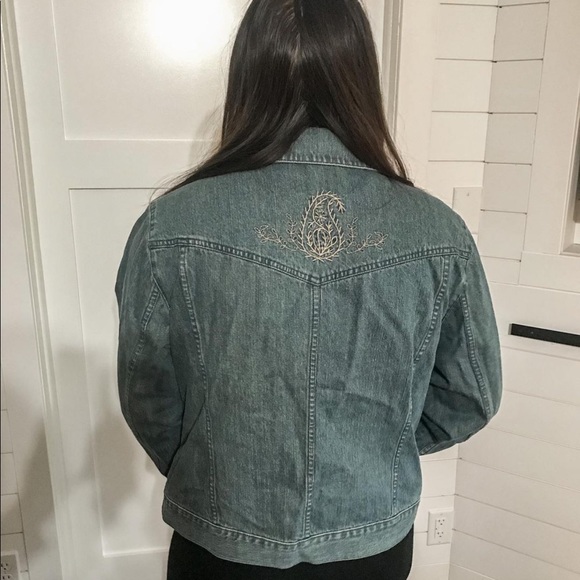 Liz Claiborne jean jacket - Picture 3 of 3